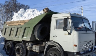 Объявление от Баринов Денис Владимирович: «Услуги самосвала. Перевозка сыпучих грузов, снега.» 2 фото