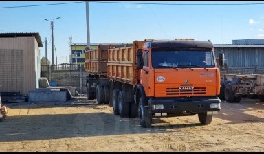 Объявление от Дмитрий Путинцев: «Перевозка на зерновозе с прицепом» 1 фото