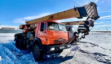 Объявление от ЭДЕЛЬВЕЙС-2023: «Аренда автокрана 25 тонн КАМАЗ Галичанин» 1 фото