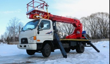 Объявление от ГорСпецТранс: «Аренда автовышки от 18 до 45 метров teleskopicheskaja» 4 фото