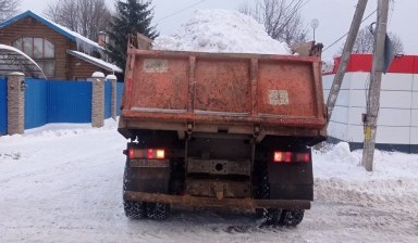 Объявление от Игорь: «Вывоз мусора,грунт,бой с погрузкой спецтехникой.» 1 фото