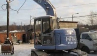 Объявление от Сергей: «Аренда грейфера HITACHI 135» 1 фото