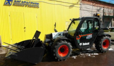 Объявление от ОРЕХСПЕЦТЕХ: «Аренда телескопического погрузчика Bobcat TL26.60» 1 фото