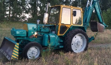 Объявление от Иванов: «Услуги экскаватора- погрузчика на базе трактора» 1 фото