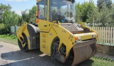 Объявление от ООО Мехколонна: «Аренда катка Bomag BW 161 AD-4 не дорого» 1 фото