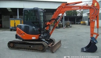 Объявление от ЭКС парк: «Мини экскаватор Hitachi zx50 U-2 для аренды» 1 фото