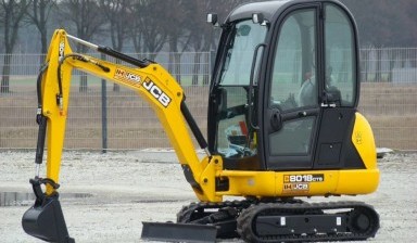 Объявление от Экскавация: «Мини-экскаватор JCB 8018 в аренду» 1 фото