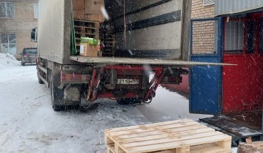 Объявление от Евгений: «Перевозка грузов 7.5 тонн фургон с гидробортом» 4 фото