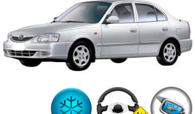 Объявление от СамараПрока163: «Авто в прокат - Hyundai Accent ТагАЗ I» 1 фото