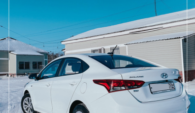 Объявление от Рантье Авто: «HYUNDAI SOLARIS 2019 Г. Аренда без водителя» 1 фото