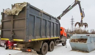 Объявление от Кохович Митя: «Вывоз мусора ломовоз 28м³, контейнер 8м³» 3 фото