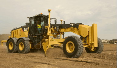 Объявление от Плутос: «Грейдер Caterpillar 160 - 20,6 тонны в Аренду» 1 фото