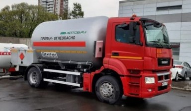 Объявление от ООО «ГазТорг»: «Газовоз КАМАЗ для доставки» 1 фото