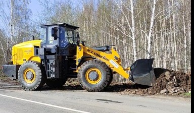 Объявление от ЛидерСпецСтрой: «Услуги фронтального погрузчика lonking» 1 фото