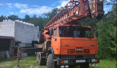 Объявление от Кабанов Николай Викторович: «Автокран 25 тонн 21 метр вездеход» 3 фото
