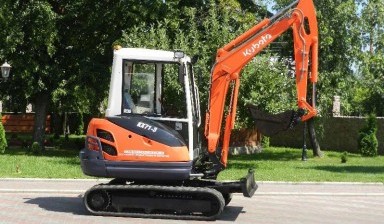 Объявление от ИП Шуманский А.И.: «Аренда мини-экскаватора Kubota KX71-3» 1 фото