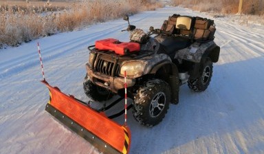 Объявление от Уникар: «Снегоуборочный отвал ATV 1,5 м (для квадроцикла)» 1 фото