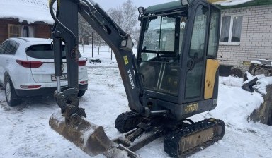 Объявление от ИП Зданкевич Никита Сергеевич: «Аренда мини-экскаватора. Все виды земляных работ.» 1 фото