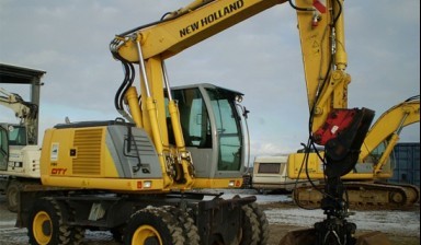 Объявление от SPB SPEC: «АРЕНДА КОЛЕСНОГО ГРЕЙФЕРА NEW HOLLAND MH CITY NEW HOLLAND MH CITY» 1 фото