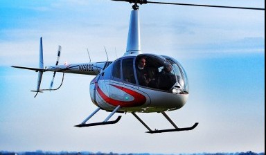 Объявление от Полет на вертолете: «Услуга по аренде вертолета Robinson R44» 1 фото