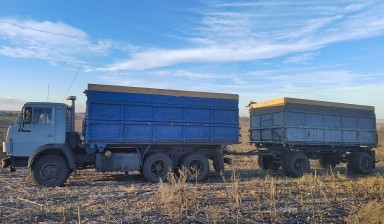 Объявление от Кильдюшкин Дмитрий Степанович: «Перевозка зерна. Сельхозник с прицепом.» 1 фото