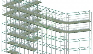 Объявление от ТРИУМФ-РЕНТ: «Аренда клиновых строительных лесов» 1 фото