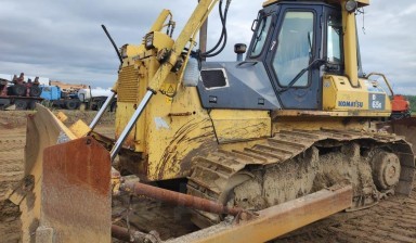 Объявление от Васильев Тимур Вадимович: «Аренда бульдозера Komatsu D65E-12» 4 фото