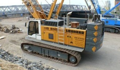 Объявление от Гроскан: «Аренда гусеничного крана 100 тонн Liebherr HS855» 1 фото