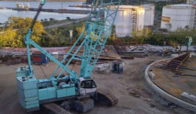 Объявление от SILA-DT: «Аренда гусеничного крана Kobelco» 1 фото