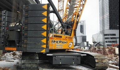 Объявление от СтройСпецСнаб: «Аренда гусеничного крана XCMG QUY75  gusenechnyj» 1 фото