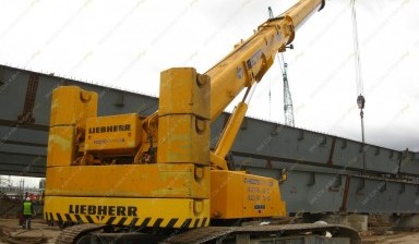 Объявление от СпецАвтоКубань: «Аренда гусеничного крана Liebherr LR 1100 gusenechnyj» 1 фото