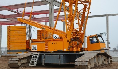 Объявление от Рент строй: «Аренда автокрана Liebherr LR 1350 350 тонн gusenechnyj» 1 фото