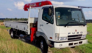 Объявление от Манипулятор: «Услуги манипулятора MITSUBISHI FUSO mitsubishi» 1 фото