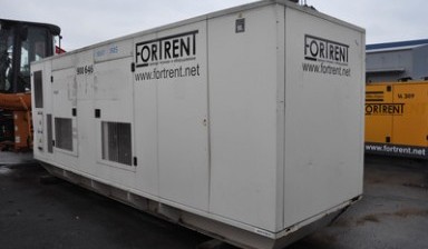 Объявление от FORTRENT: «Аренда генератора SDMO R550RC» 1 фото