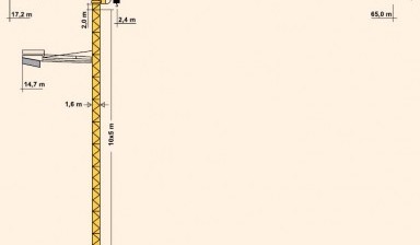 Объявление от ЛСР: «Башенный кран MDT 218 J10 в аренду» 1 фото