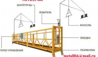 Объявление от OOO «МЕТАЛЛ БК»: «Оперативная аренда строительной люльки» 1 фото