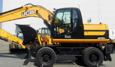 Объявление от Евгений: «Аренда экскаватора JCB 160 с гидромолотом» 1 фото