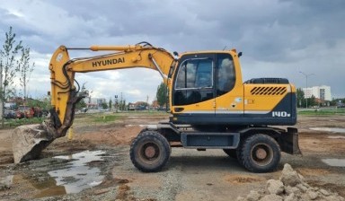 Объявление от Марат: «Услуги эксковатора колесный HYUNDAI 140» 1 фото