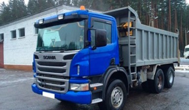 Объявление от Компания: «Аренда самосвала SCANIA P380CB  недорого  scania» 1 фото