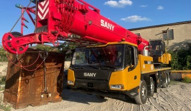 Объявление от Кран сервис: «Sany 550STCT5 автокран в аренду» 1 фото