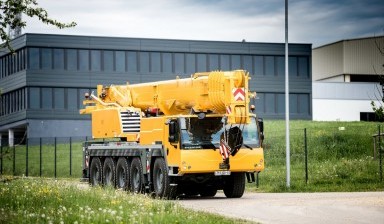 Объявление от ГеоБурСтрой: «Автокран Liebherr  LTM 1100 в аренду avtokrany-100-tonn» 1 фото