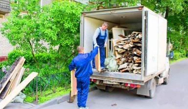 Объявление от Единая Служба Переезда: «Вывоз строительного мусора, старой мебели Газель. Камаз» 3 фото