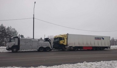 Объявление от Грузовой Спец.: «Эвакуатор Грузовой и Эвакуация до 80т.» 1 фото