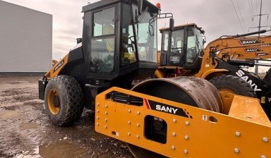 Объявление от Строительный бизнес: «Аренда грунтового катка SANY SSR 150C-8» 4 фото