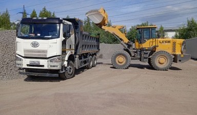 Объявление от Трансмаш Северо-Запад: «Песок, щебень, отсев доставка самосвалом» 3 фото