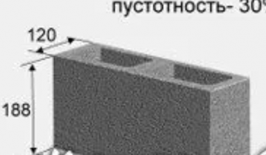 Объявление от ТОО Пескоблок НС: «Пескоблок перегородочный недорого» 1 фото