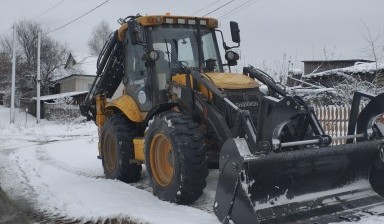 Объявление от Эрмиш Алексей Григорьевич: «Услуги экскаватора- погрузчика» 1 фото