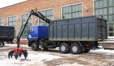 Объявление от НовокомАгра: «Вывоз мусора.  ЛОМОВОЗ аренда.» 1 фото