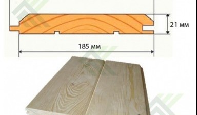 Объявление от Капитан: «Имитация бруса 21х185х3000 мм (4шт./уп.)» 1 фото
