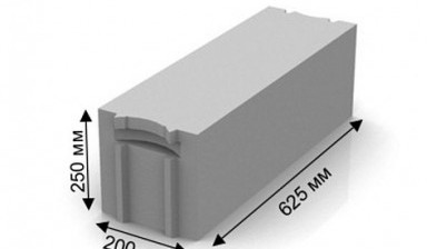 Объявление от Сом: «Твинблок D400, 625х250х200 мм» 1 фото